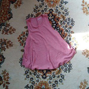 Pink Striped Tank Top